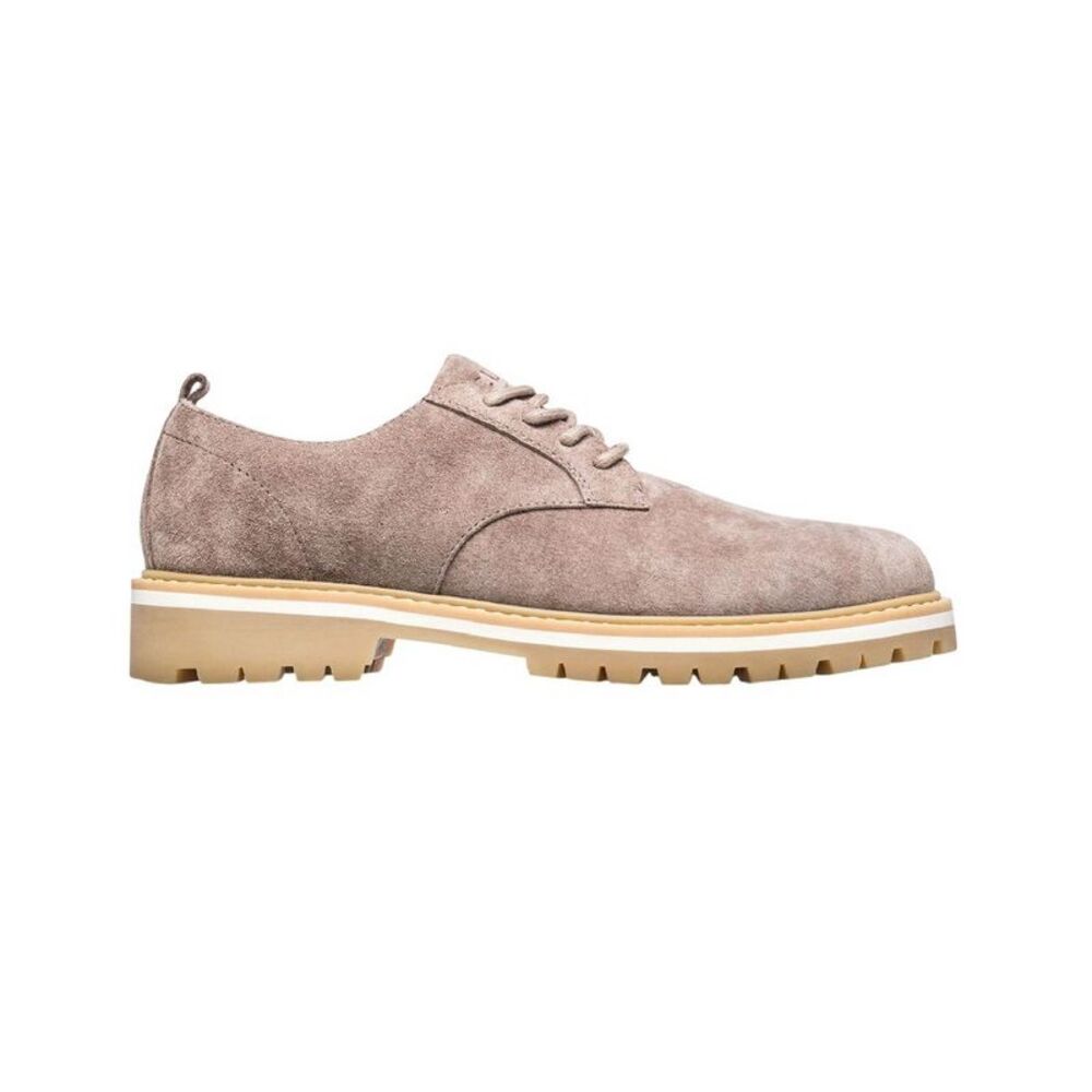 CLAE Mens Logan Suede Derby Shoes / Cashmere/Suede